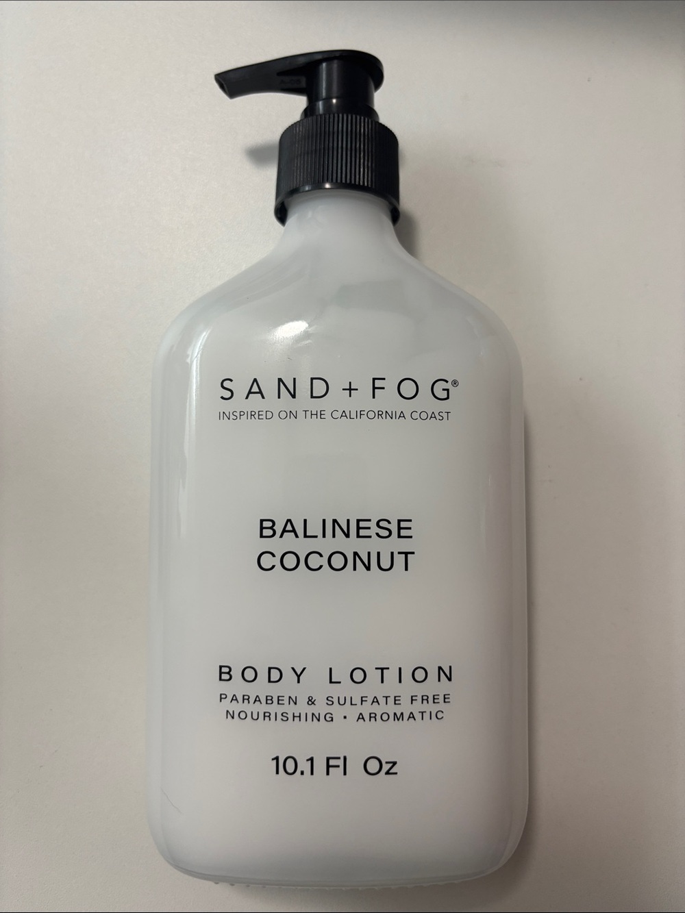 Sand + Fog Balinese Coconut Body Lotion — White